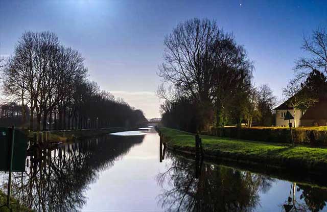 Ems-Jade-Kanal bei Sande