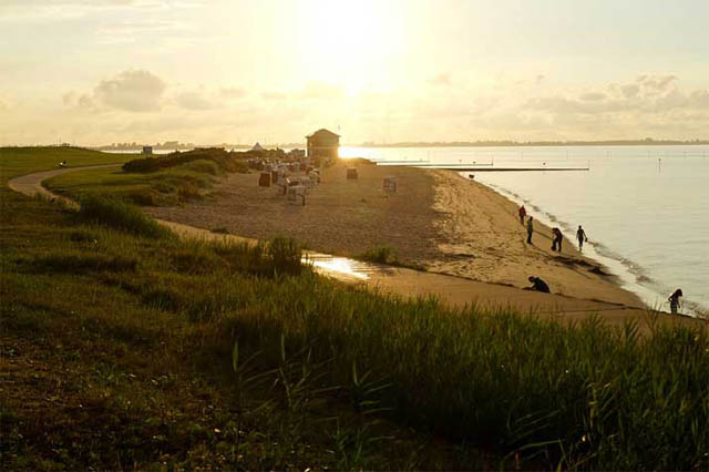 Badestrand, Wangerland am Jadebusen