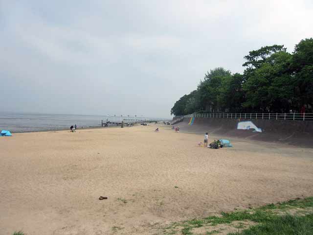 Badestrand am Kurhaus Dangast