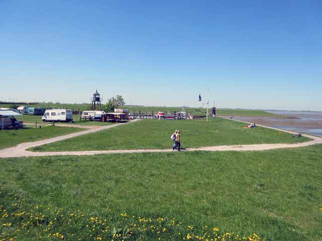 Fußweg Jadebusen
