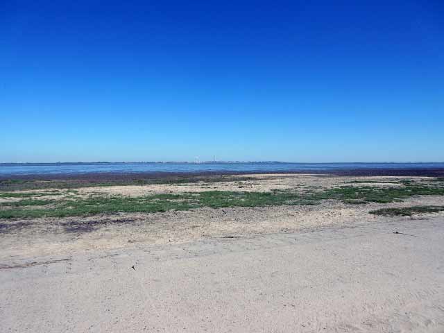 Jadebusen Weitblick nach Wilhelmshaven