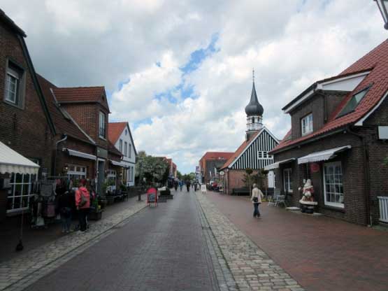 Hooksiel, Fußgngerzone