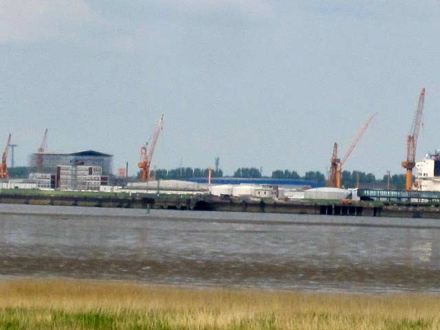 Blick - Hafen Bremerhaven