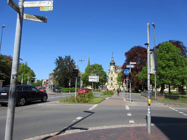 Ecke Damm Huntestraße, Oldenburg